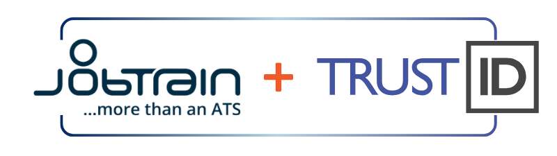 Jobtrain and TrustID logos for blog