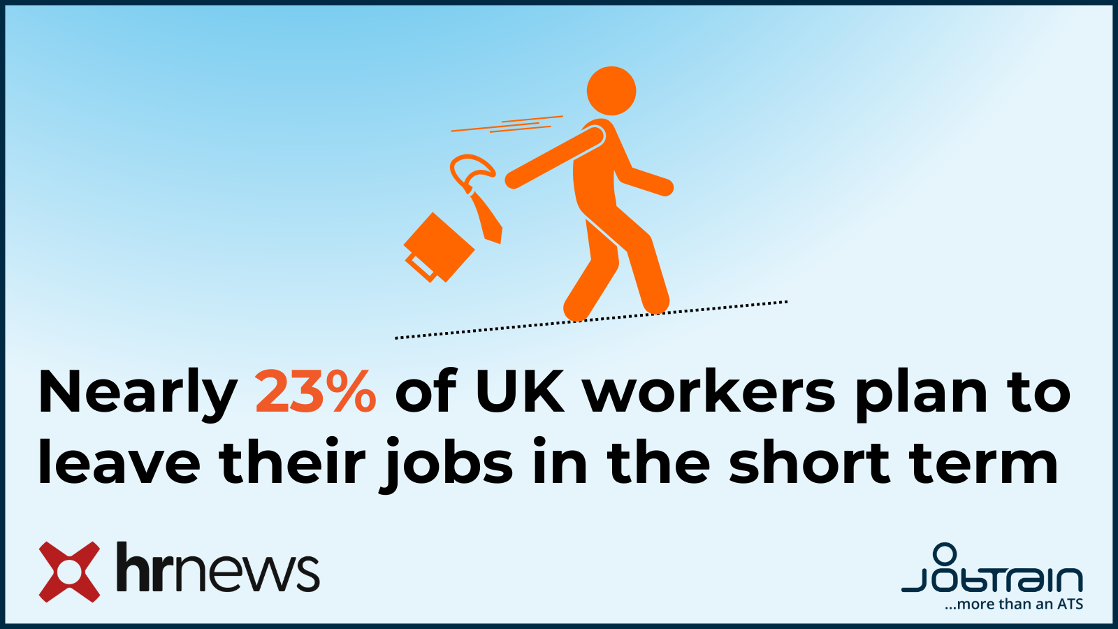 Nearly 23% of UK workers plan to leave their jobs in the short term