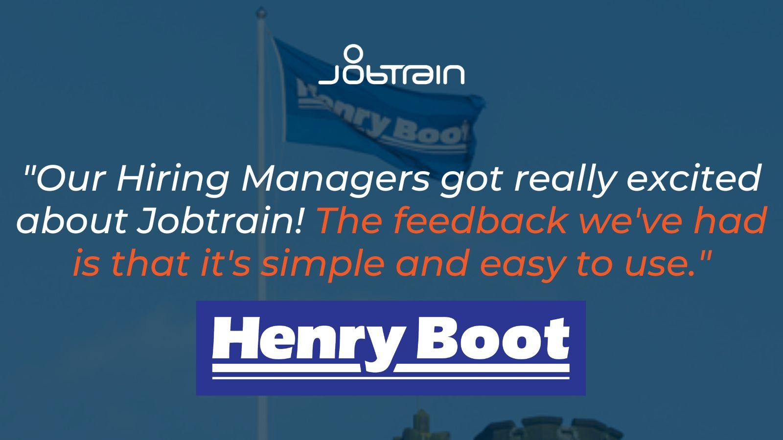 Henry Boot testimonial