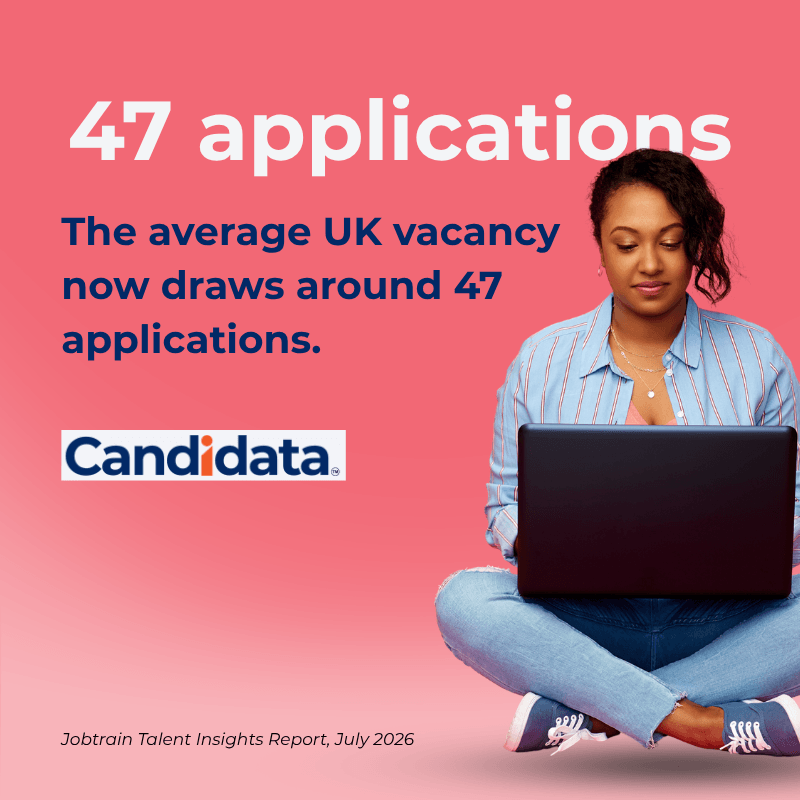 The average UK vacancy now draws around 47 applications. (1)