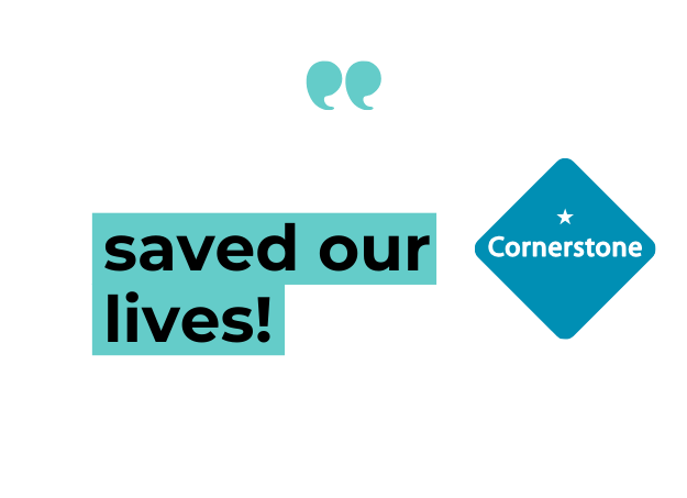 "Jobtrain saved our lives" - quote from Cornerstone Care