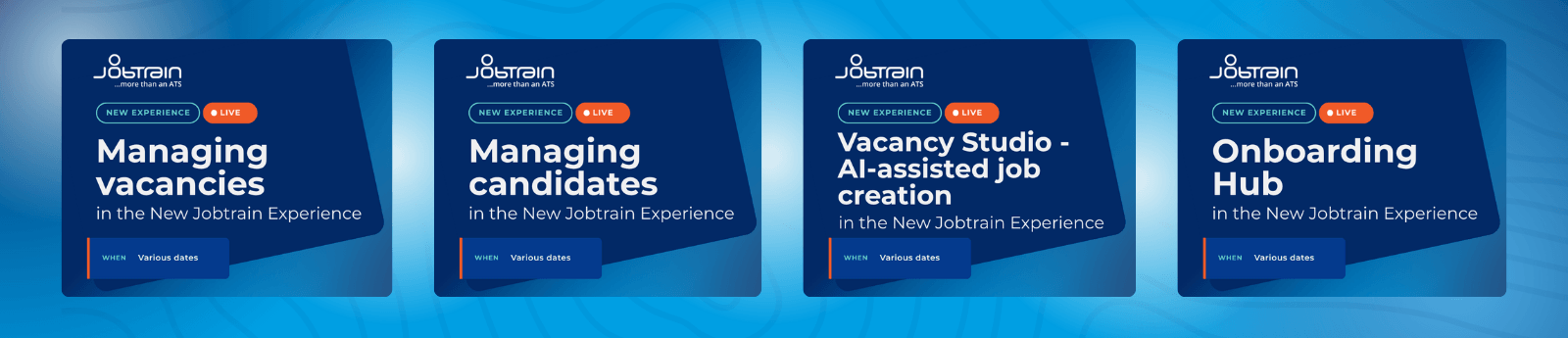 New Experience images for landing page - webinars